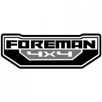 700.0050 Foreman 4x4 sticker