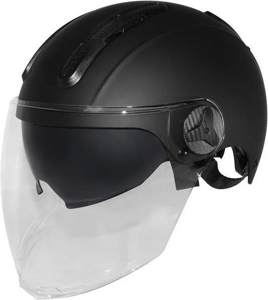 Black ATV Helmet