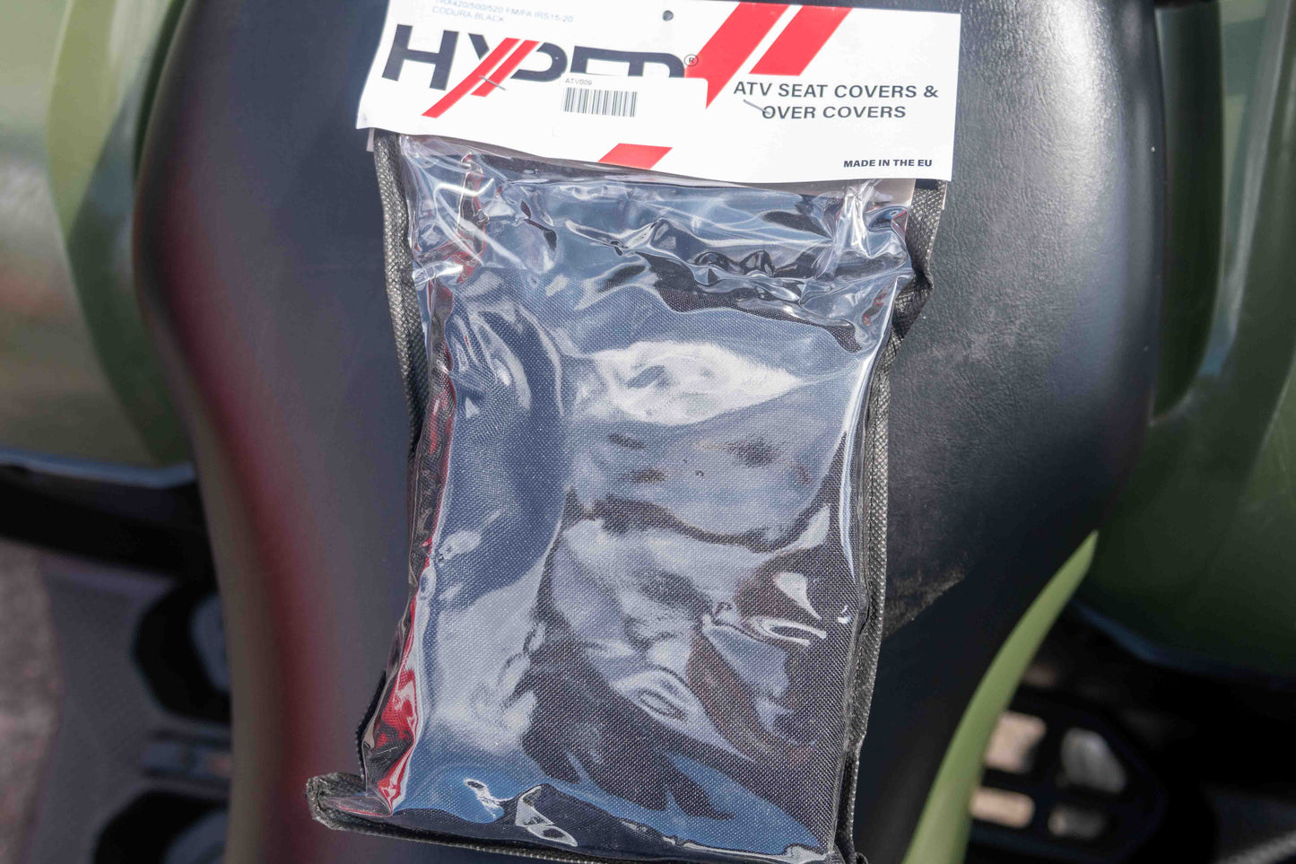 Hyper Black Cordura Elasticated Seat Cover (TRX420/500FM/520FM 14-20 non-IRS models)