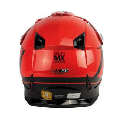 Nitro Black/red XS helmet