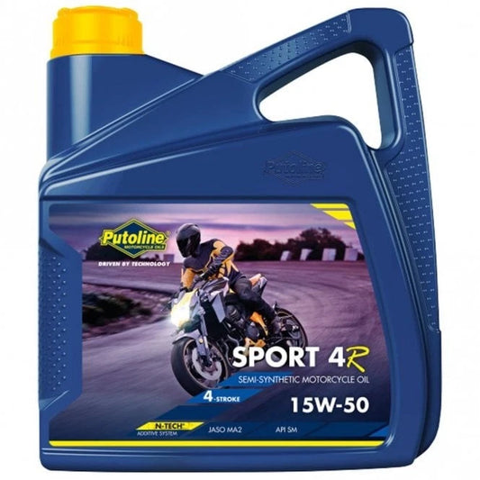 Putoline semi-synthetic motorcycle oil 15W-50 4L