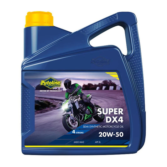 Putoline semi-synthetic motorcycle oil 20W-50 4L