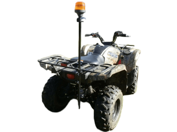 Rack mounted LED ATV beacon kit