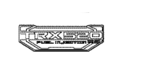 Honda 86801HR4U80ZA TRX520 Sticker
