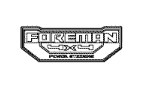 Honda 86611HR4A30ZA Foreman 4x4 Powersteering Sticker