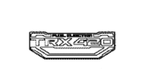 Honda 86801HR3LJ0ZA Rear Fender sticker
